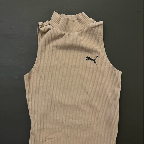 Puma Ribbed Mock Neck Bodysuit - Picture 4 of 4